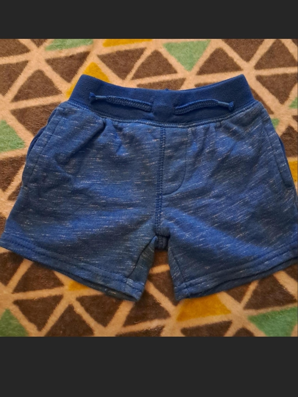 Garanimals Heathered Blue Pull-On Knit Shorts